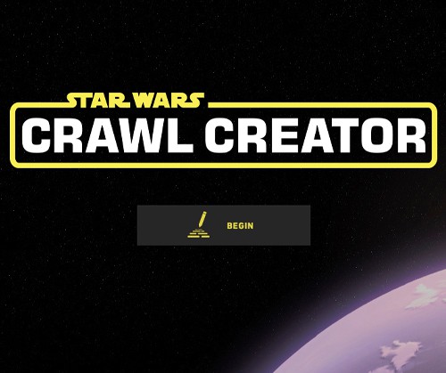 Star Wars Crawl Creator